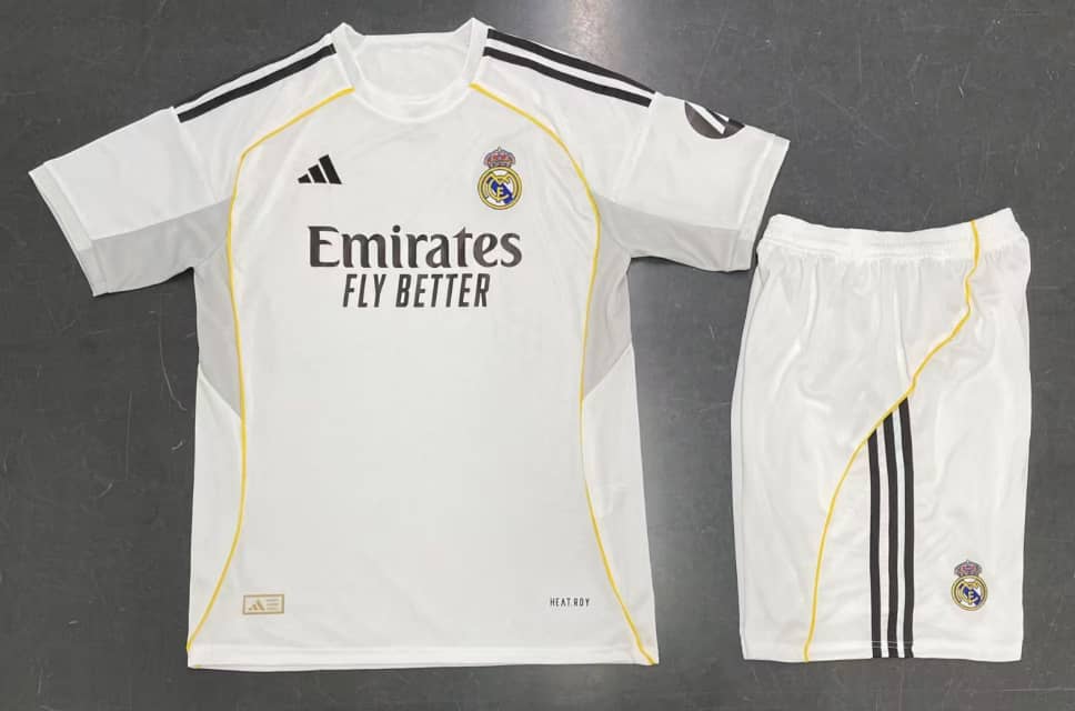 Real Madrid 2025-26 Home Kit