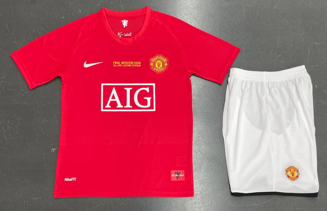 Manchester United 2008 Home Kit